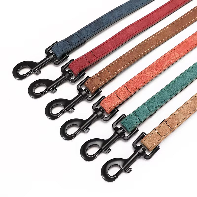Pet leather leash