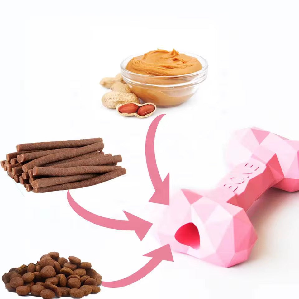 Dog toy bone (rubber)