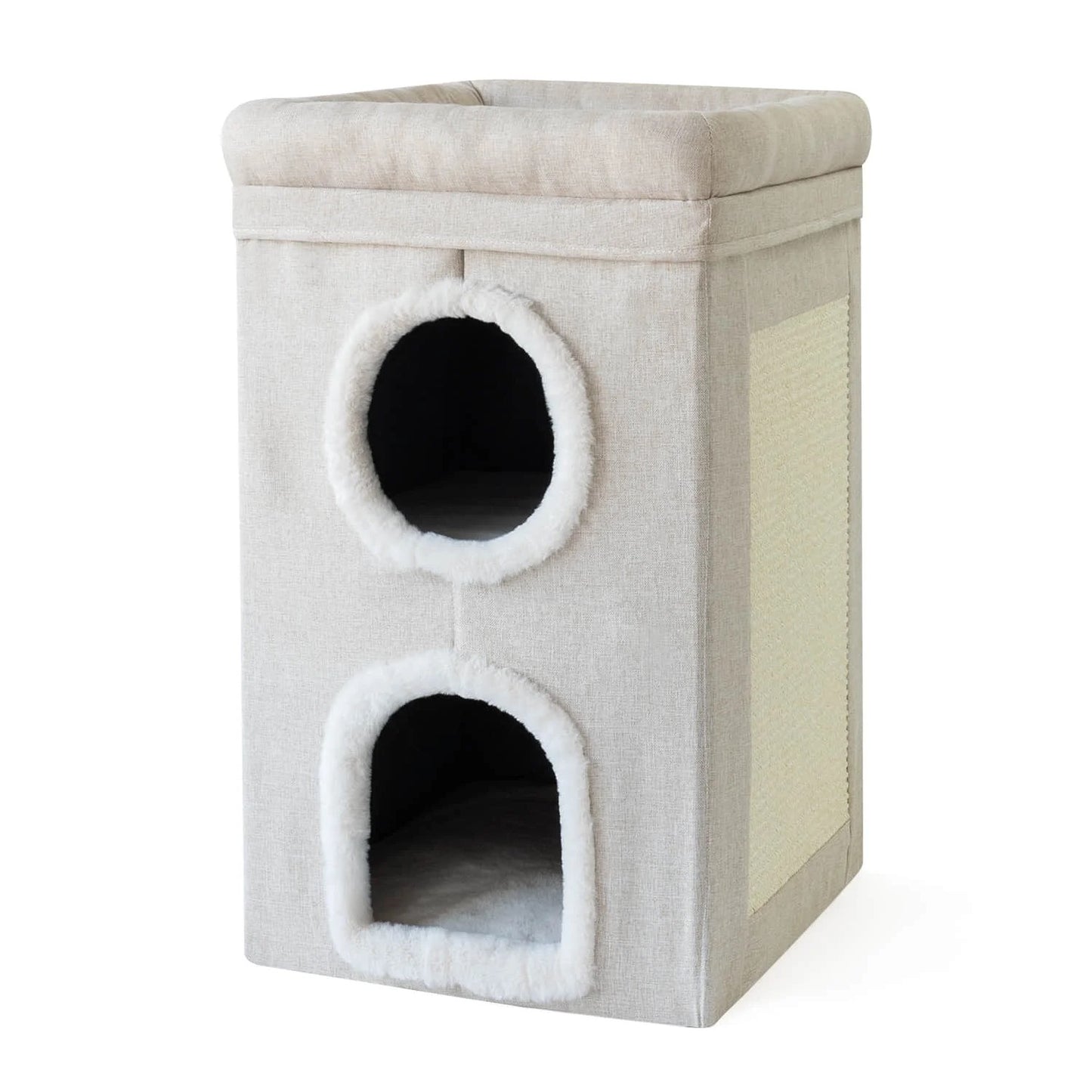 ორმაგი დახურული საწოლი საფხაჭნით