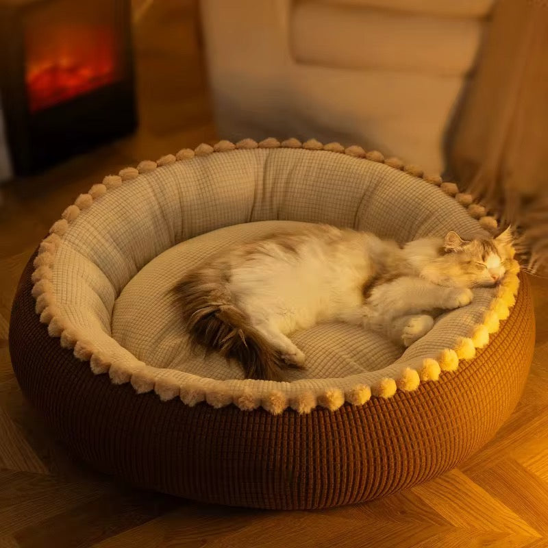 Pet Fluffy Warm Bed