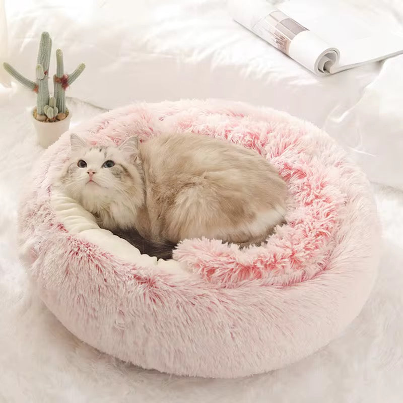 Pet Fluffy Bed (Semi-Enclosed)