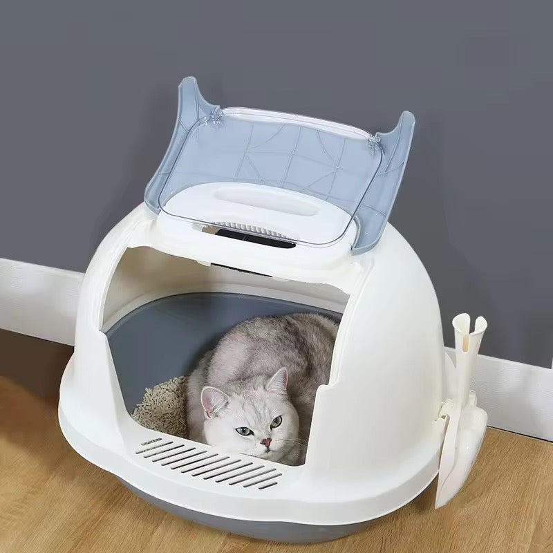 კატის დახურული ტუალეტი