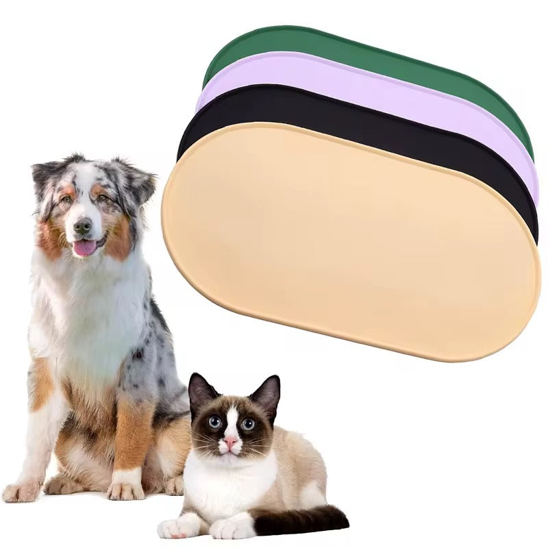 Pet bowl silicone mat