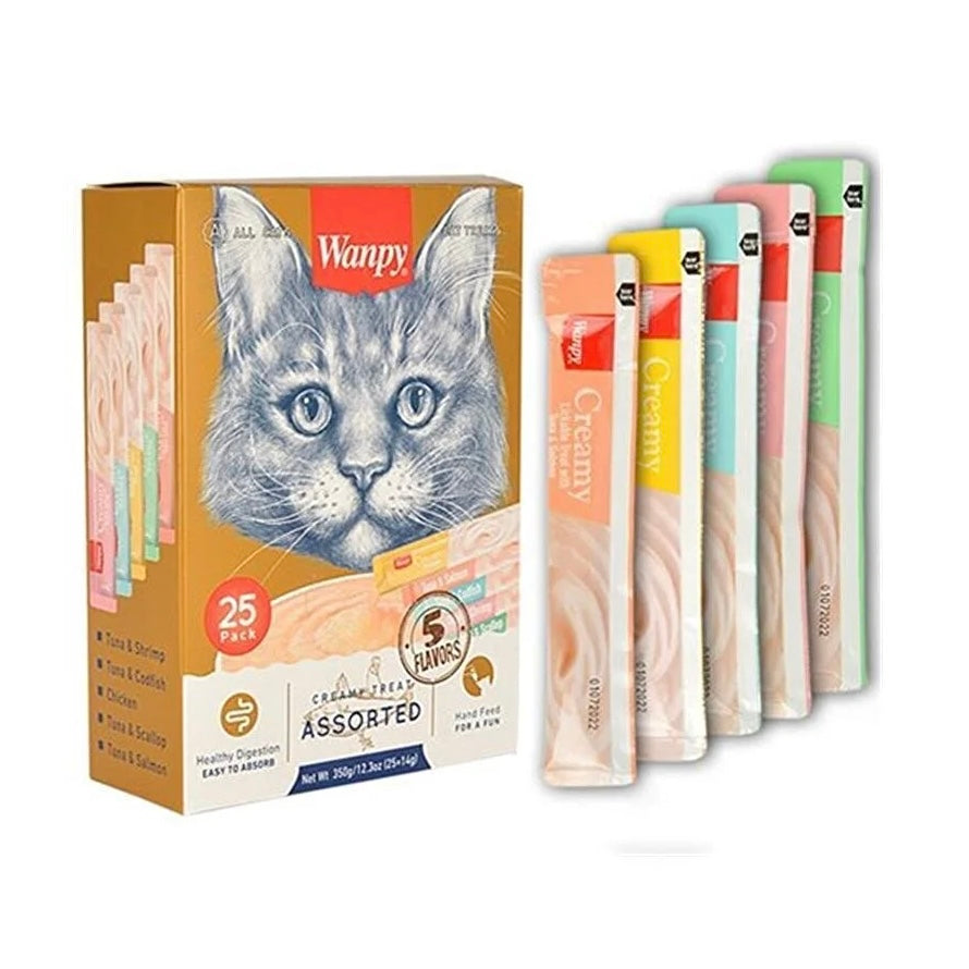 WANPY Cat Cream-Treat 1 piece