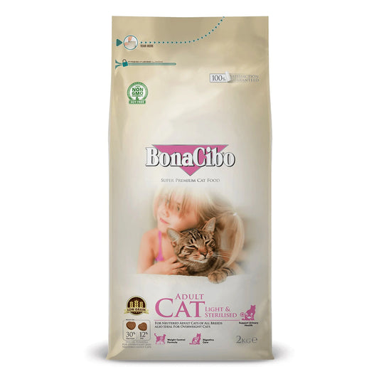 Bonacibo Sterilized Cat Dry Food Chicken 1kg