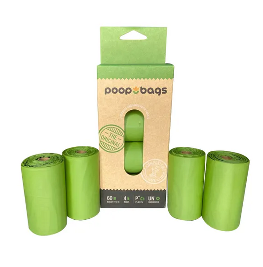 Biodegradable poop bags