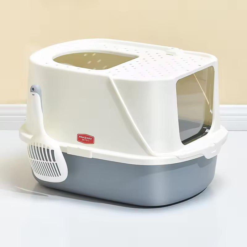 Cat Closed Litter Box (Toilet) Large