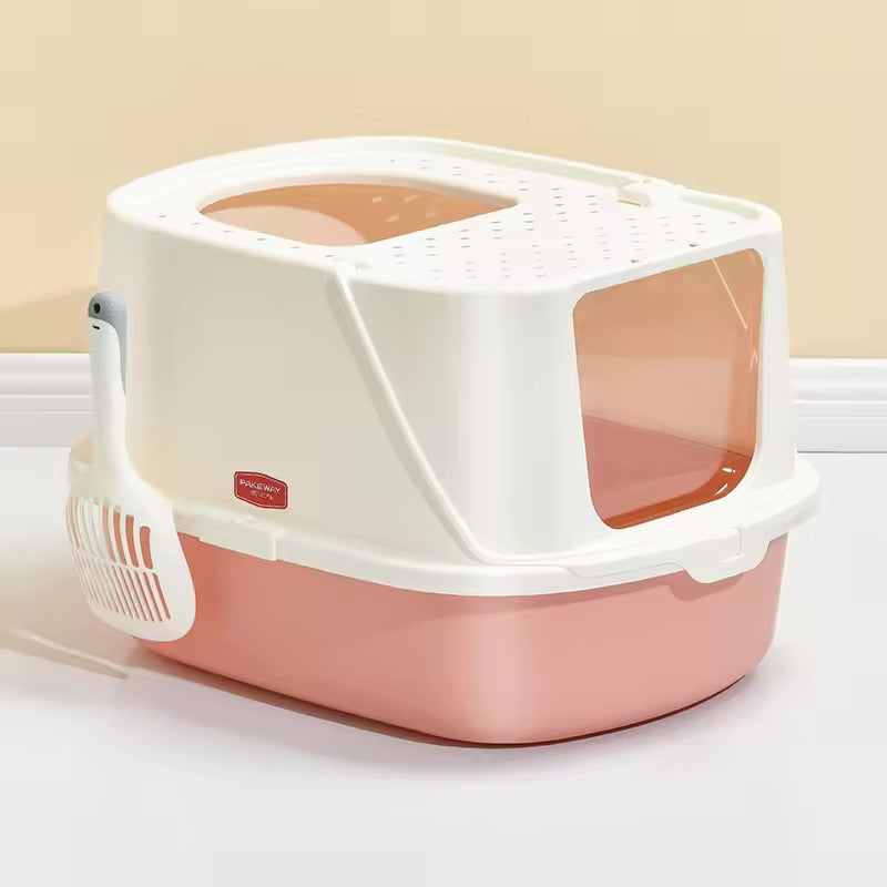 Cat Closed Litter Box (Toilet) Large