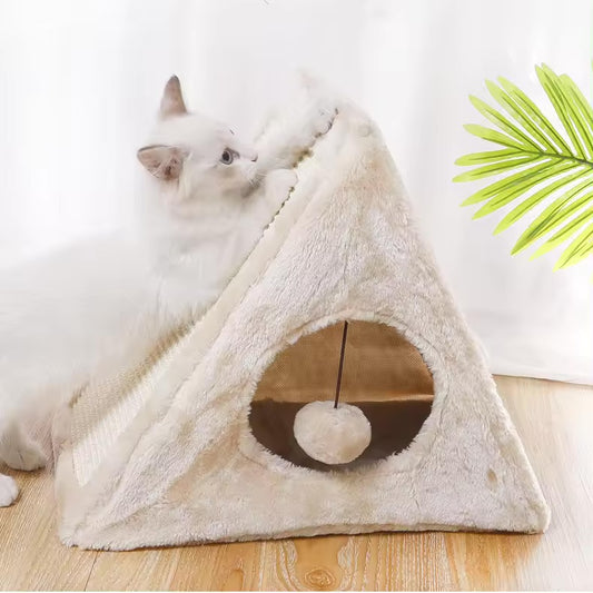 Triangle Scratcher Bed