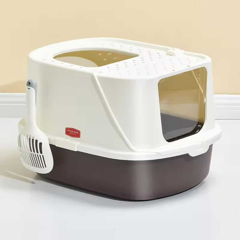 Cat Closed Litter Box (Toilet) Large