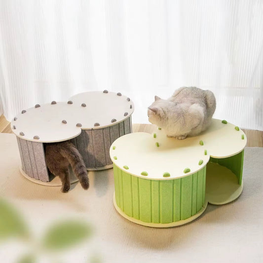 Cat scratcher tunnel