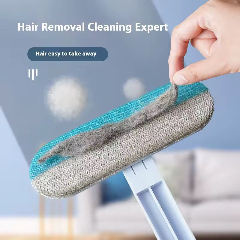 Pet hair remover long brush