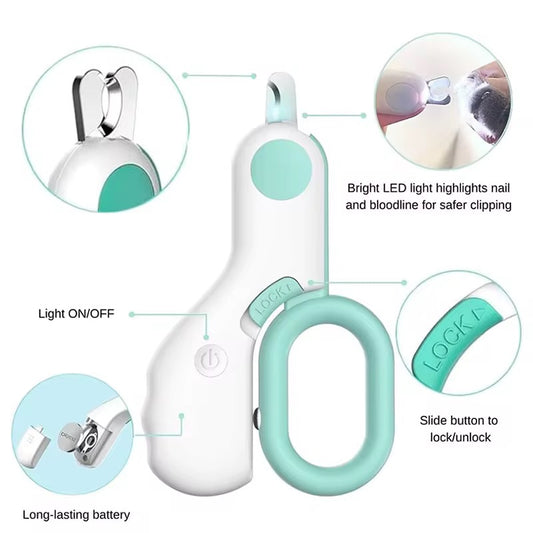 LED nail clipper