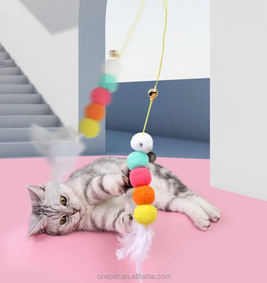 Cat hanging toy