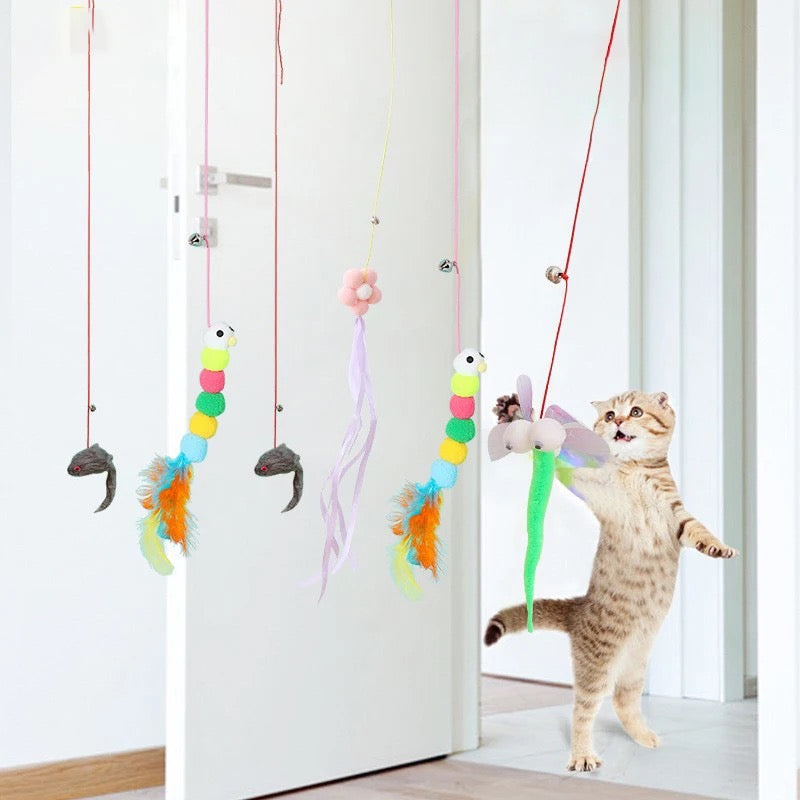 Cat hanging toy