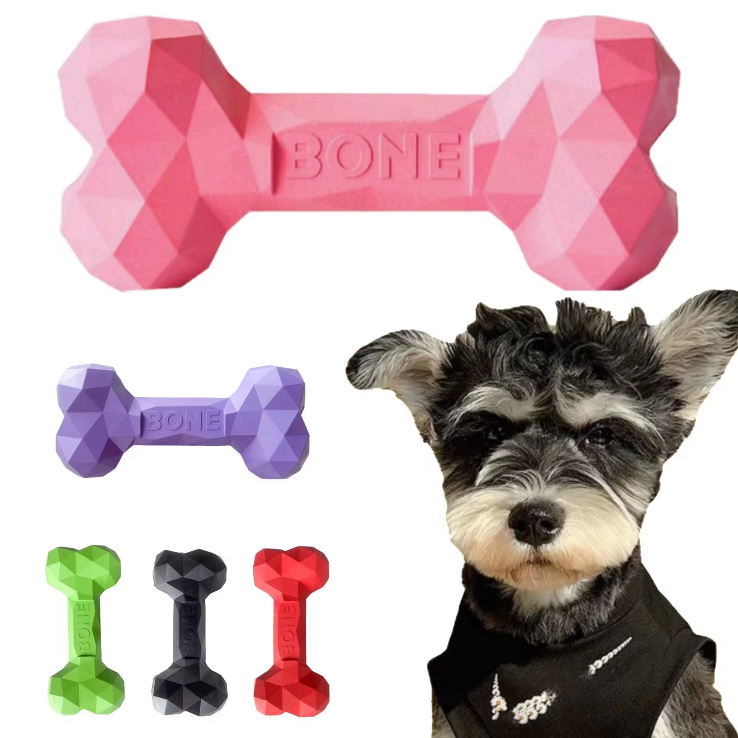 Dog toy bone (rubber)