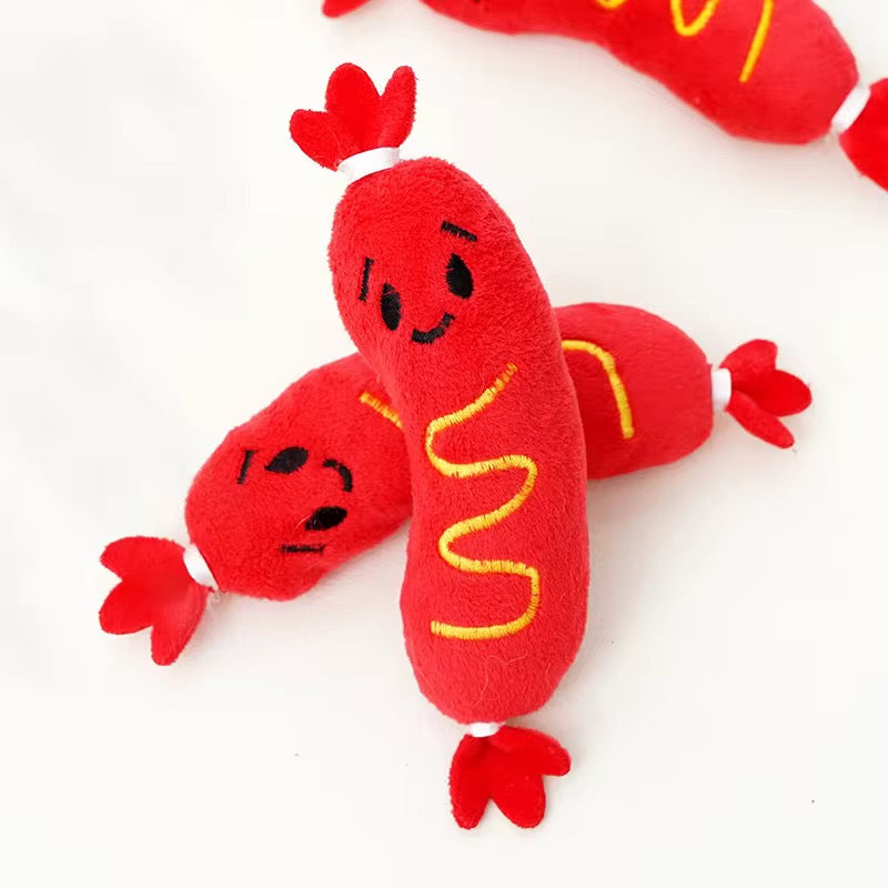 Dog soft toy "sausage"