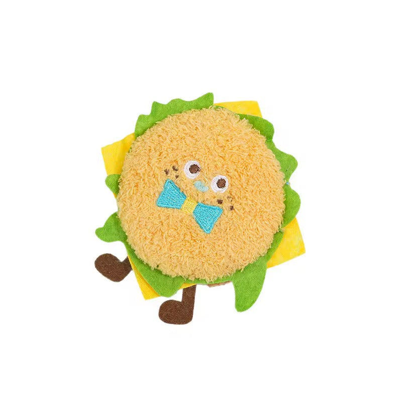 Dog soft toy Burger/Chicken