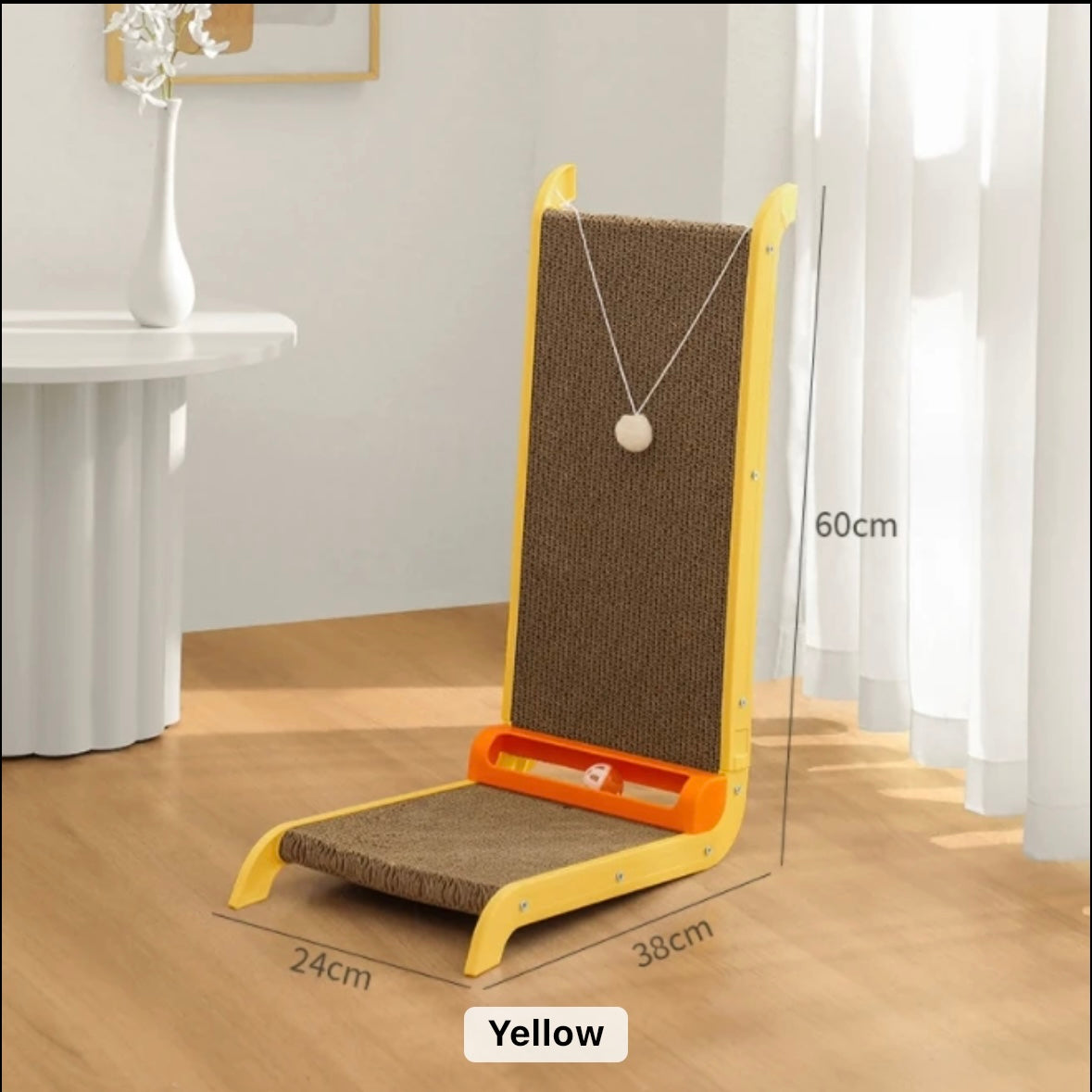 Cat vertical scratcher