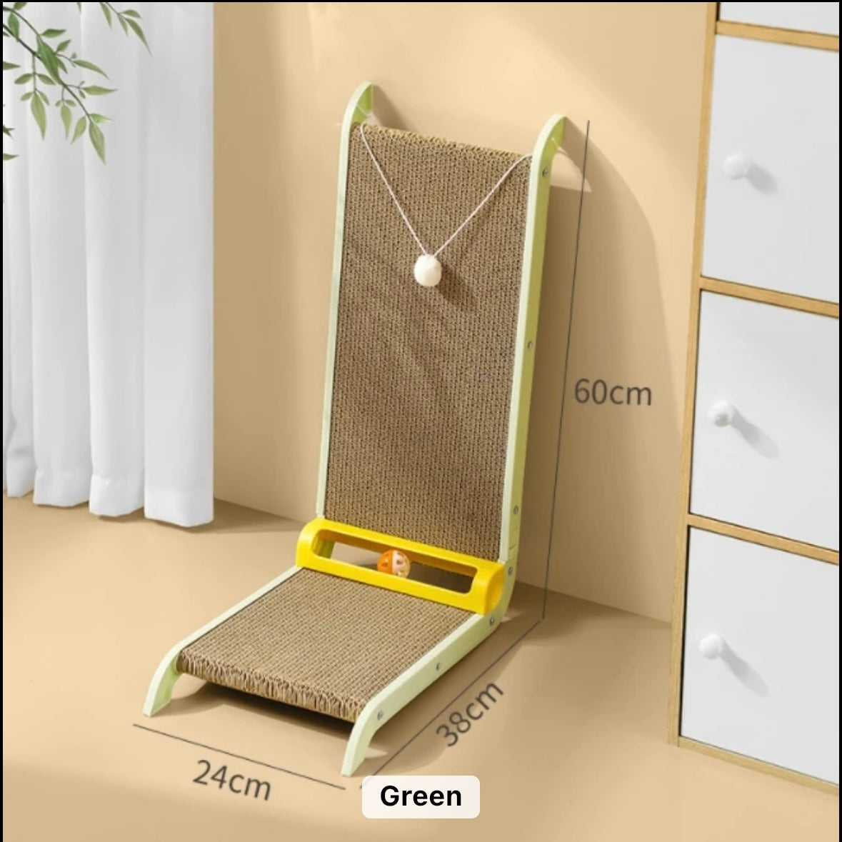 Cat vertical scratcher