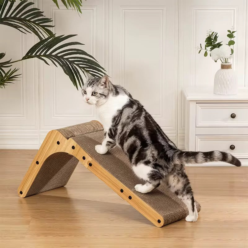 Cat scratcher L shape