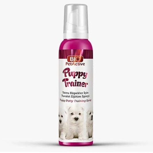 Dog toilet training spray