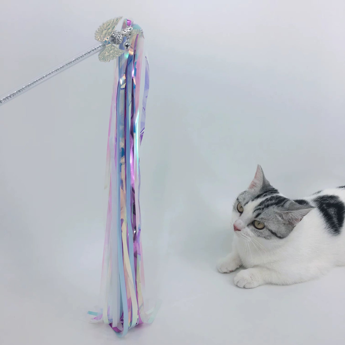 Cat stick toy Angel