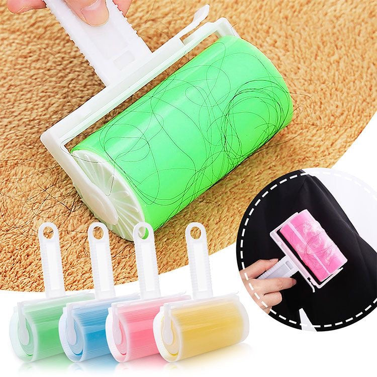 Pet hair remover sticky roller