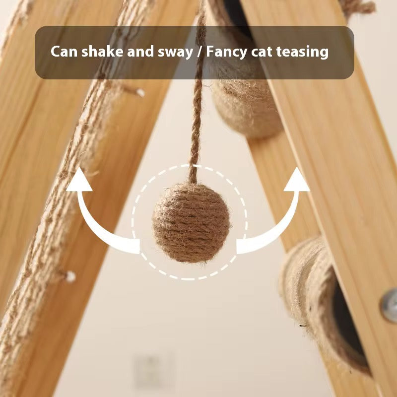 Cat Wood Scratcher Tower Tree