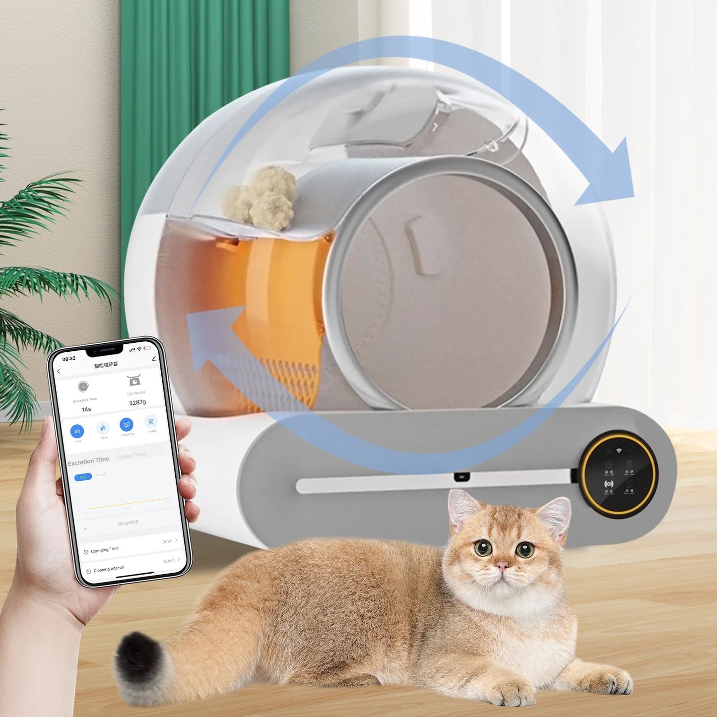 Automatic Litter Box Cat Toilet