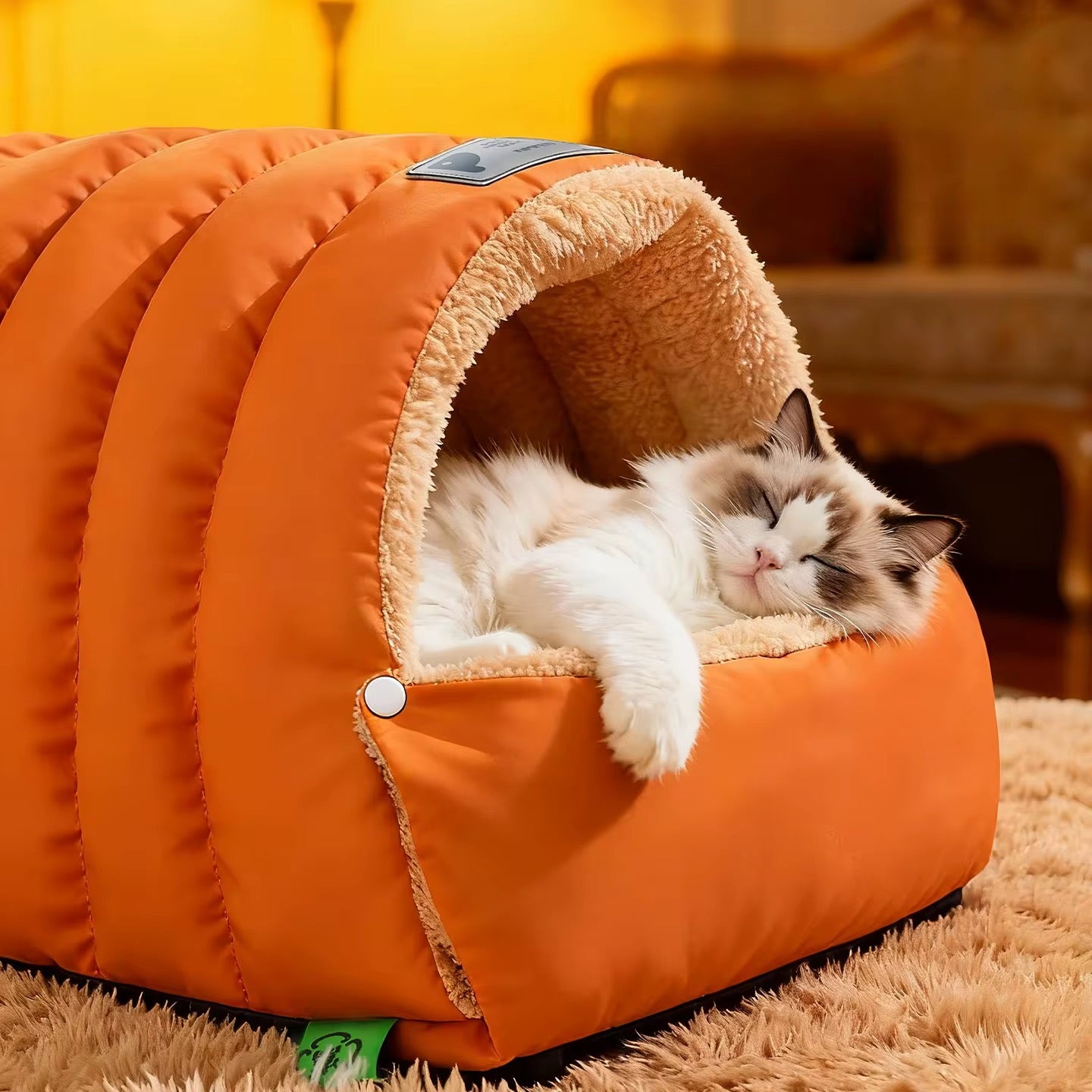 Cat Enclosed Bed