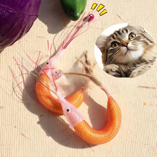 Cat Toy Shrimp