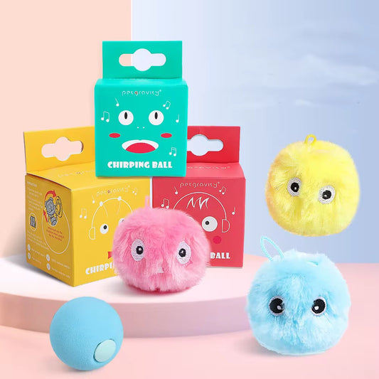 Cat Chirping Ball (with sounds)