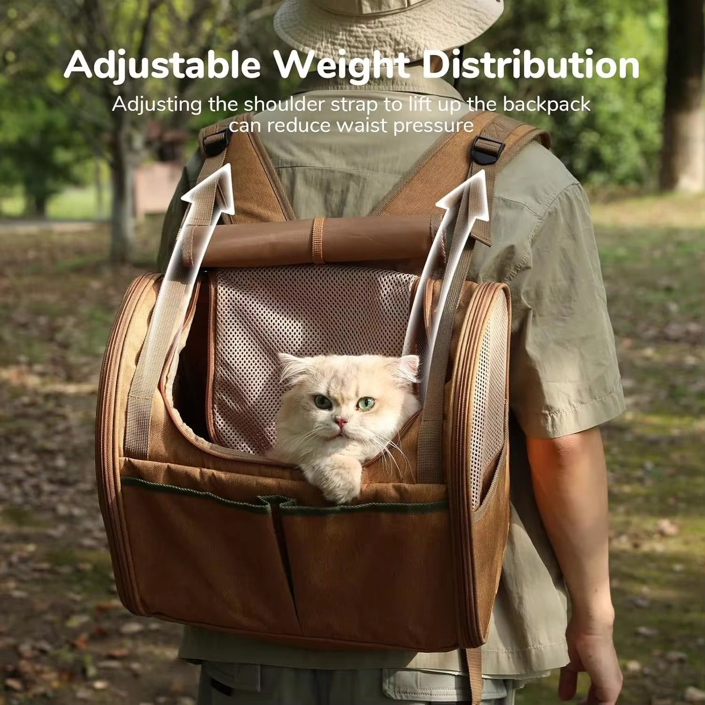 Pet Carrier Transformable Backpack