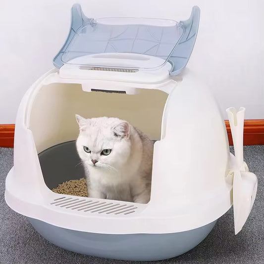 Cat Closed Litter Box