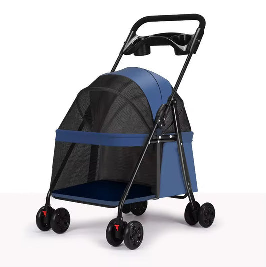 Pet stroller carrier