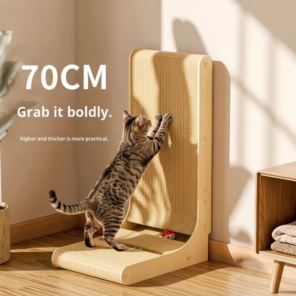 Cat scratcher L shape