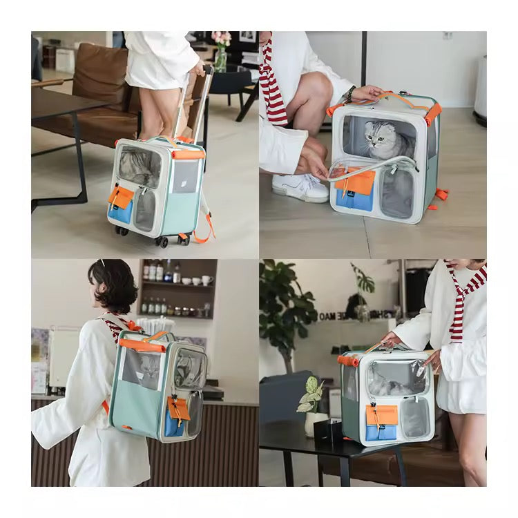 Pet Trolley Backpack