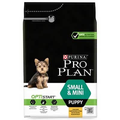 Pro Plan for Small Breed Puppy with chicken 700 gr, Package