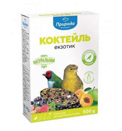 Priroda Parrot Food Exotic 500 gr