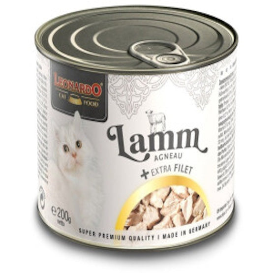 Leonardo Cat Wet Food Lamb 200g
