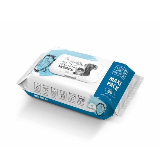 M-PETS Wet Wipes, 15*20 სმ, 80 pcs