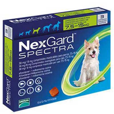 NexGard Spectra M, 7.5-15 kg