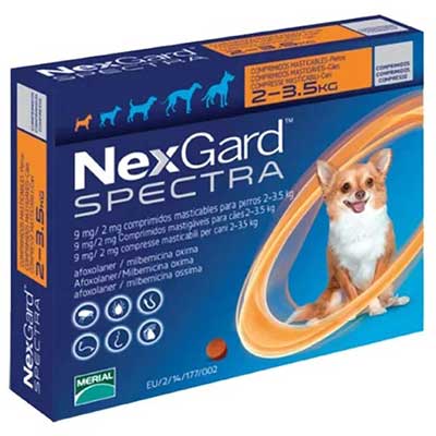 NexGard Spectra XS, 2-3.5 kg